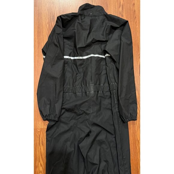Vintage Harley Davidson Rain Suit Mens M 1 Piece Zip Snap Front - Picture 6 of 13
